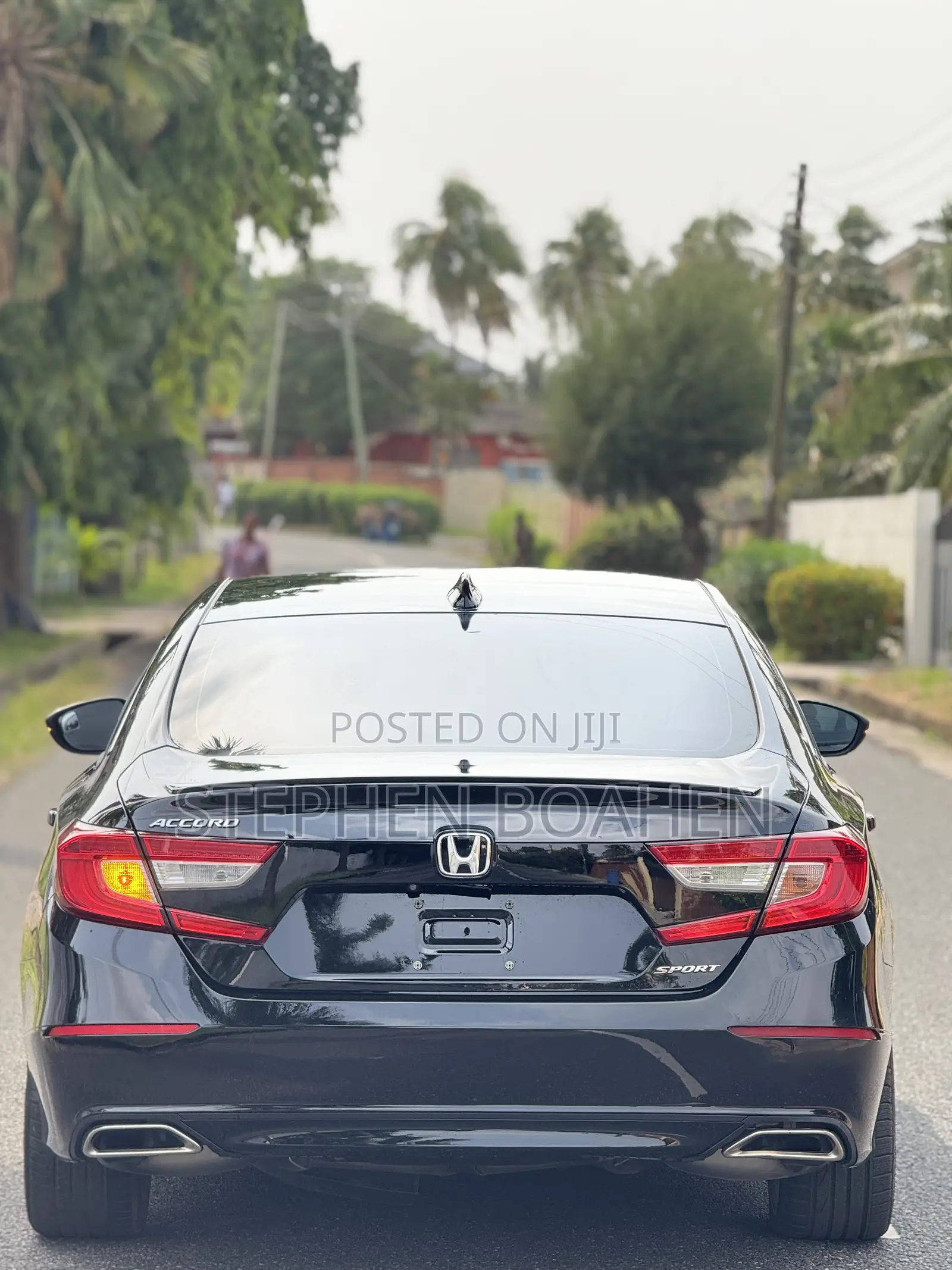 Honda Accord Sport (1.5L 4cyl Turbo 6M) 2019 Black