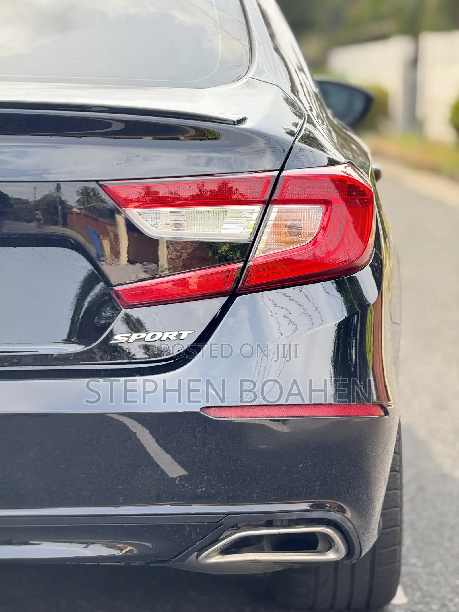 Honda Accord Sport (1.5L 4cyl Turbo 6M) 2019 Black