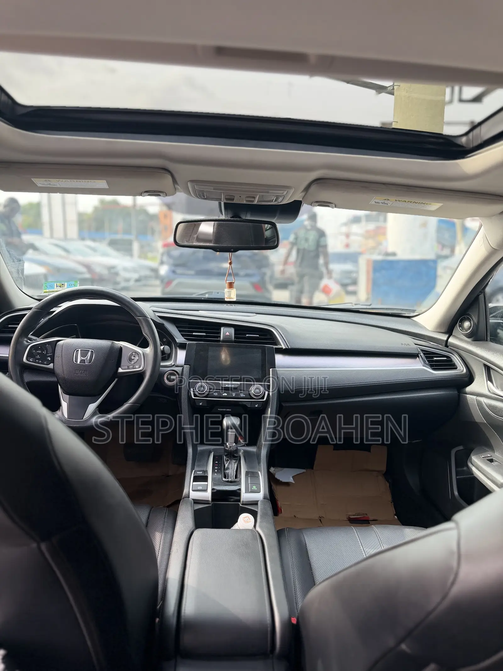 Honda Civic Touring Sedan 2018 Black