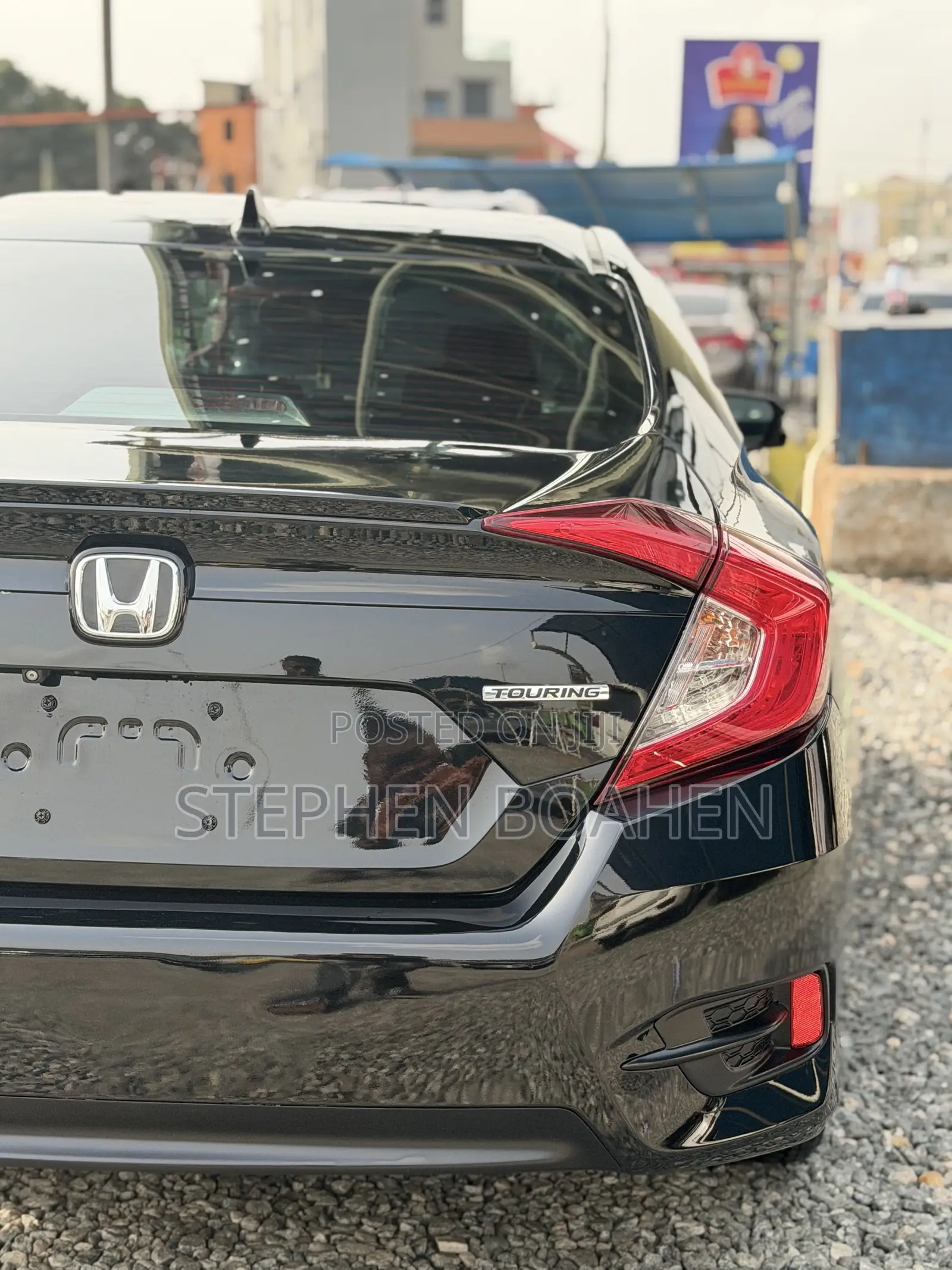 Honda Civic Touring Sedan 2018 Black
