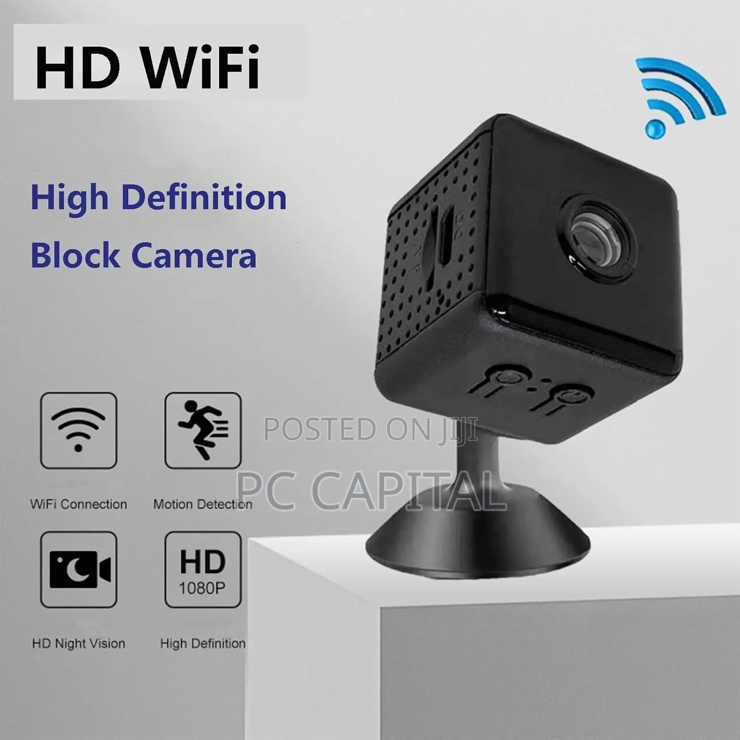 Mini Cam Wifi Remote Monitor Motion Detection Super-Long Battery Life
