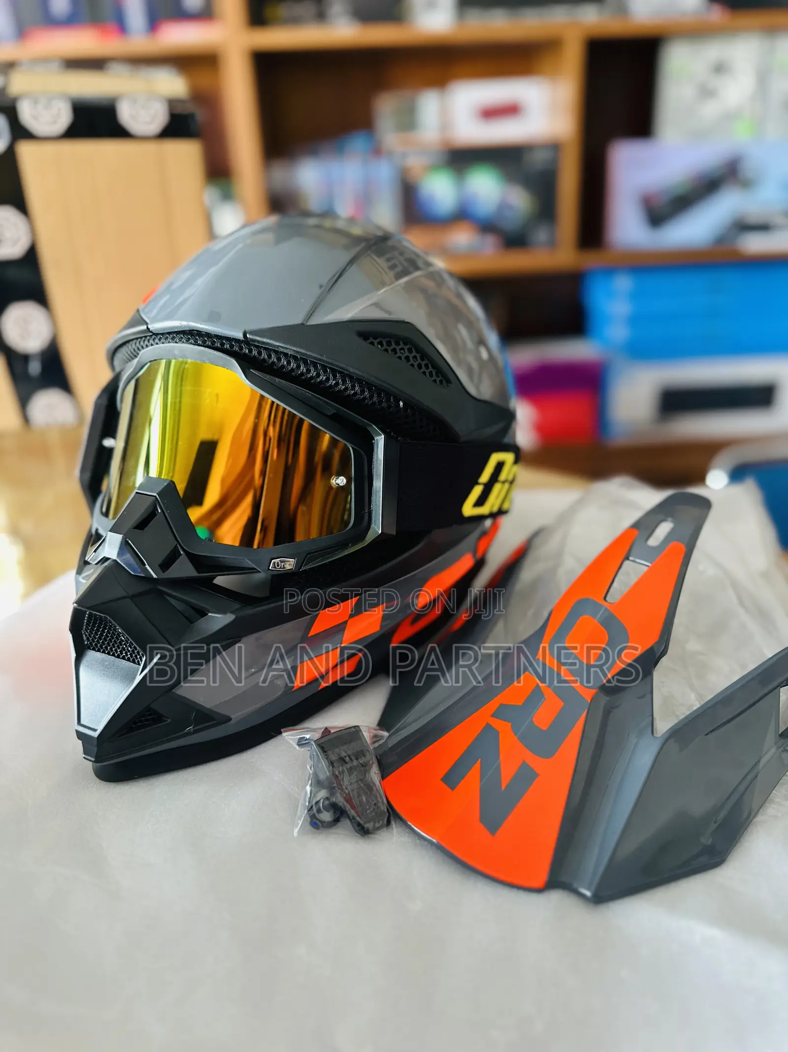 Orz Motorcycle Helmet New In Box