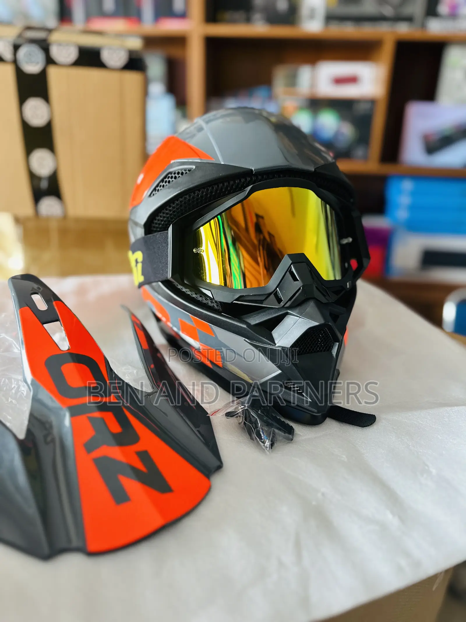 Orz Motorcycle Helmet New In Box