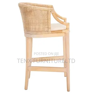 Bar Safavieh Solid Wood Counter Stool In( Natural/White)