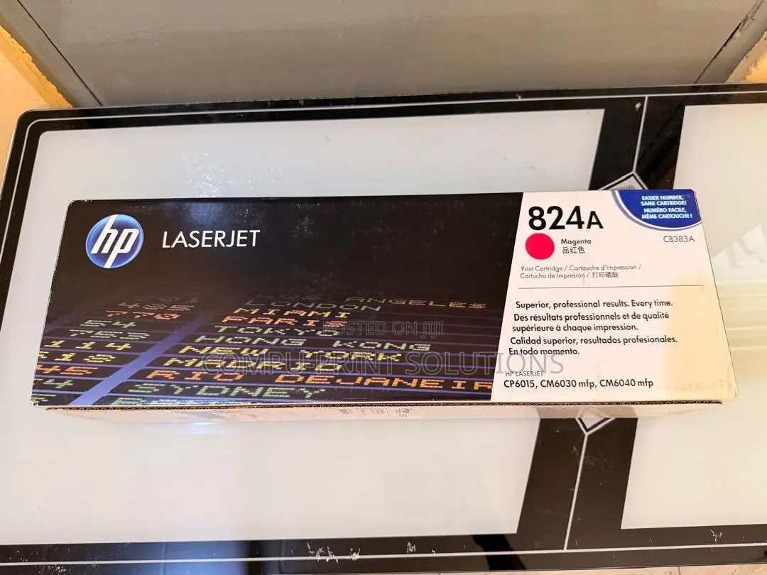 Genuine Hp 824a Magenta Toner - Cb383a