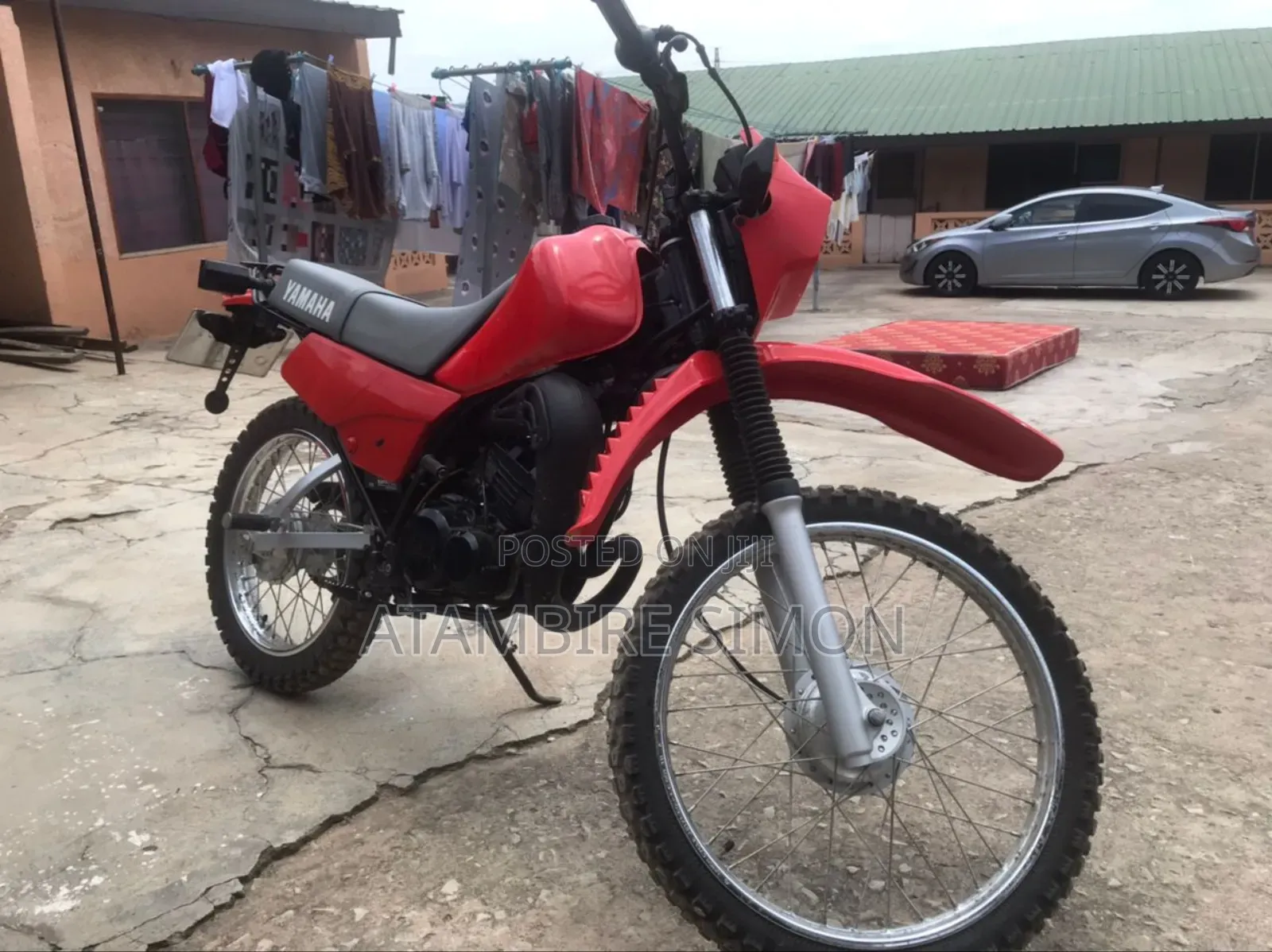 Yamaha DT125 1980 Red