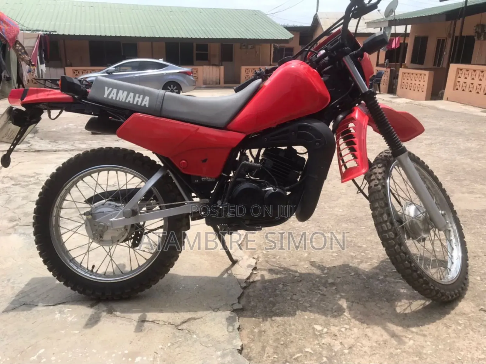 Yamaha DT125 1980 Red