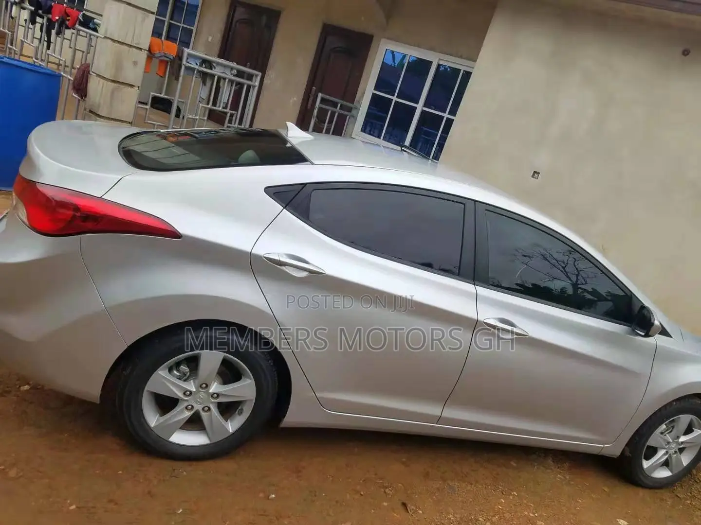 Hyundai Elantra GLS 2012 Silver