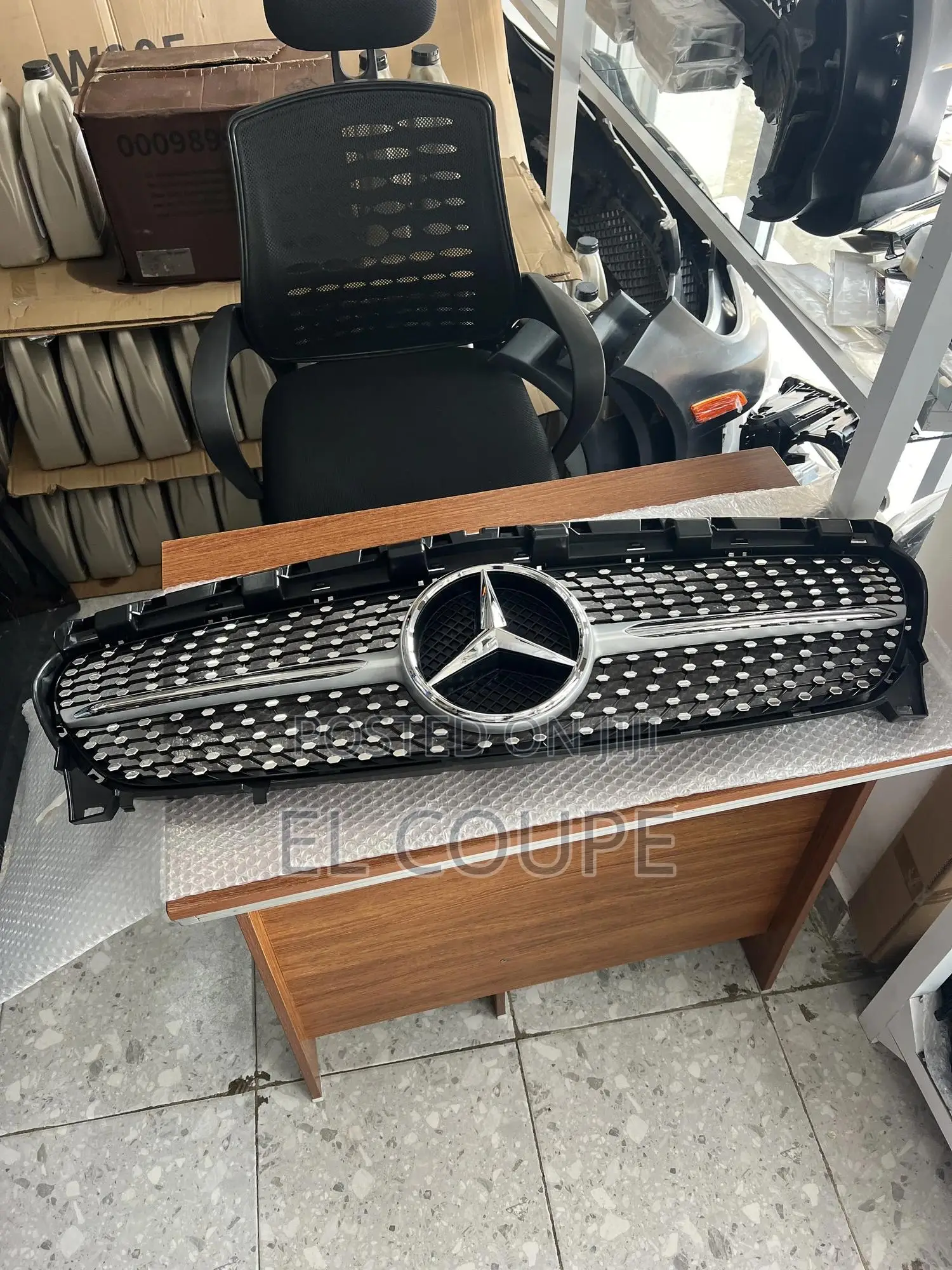 Mercedes Benz C300/W205 Diamond Grill 2015,2016,2017,2018