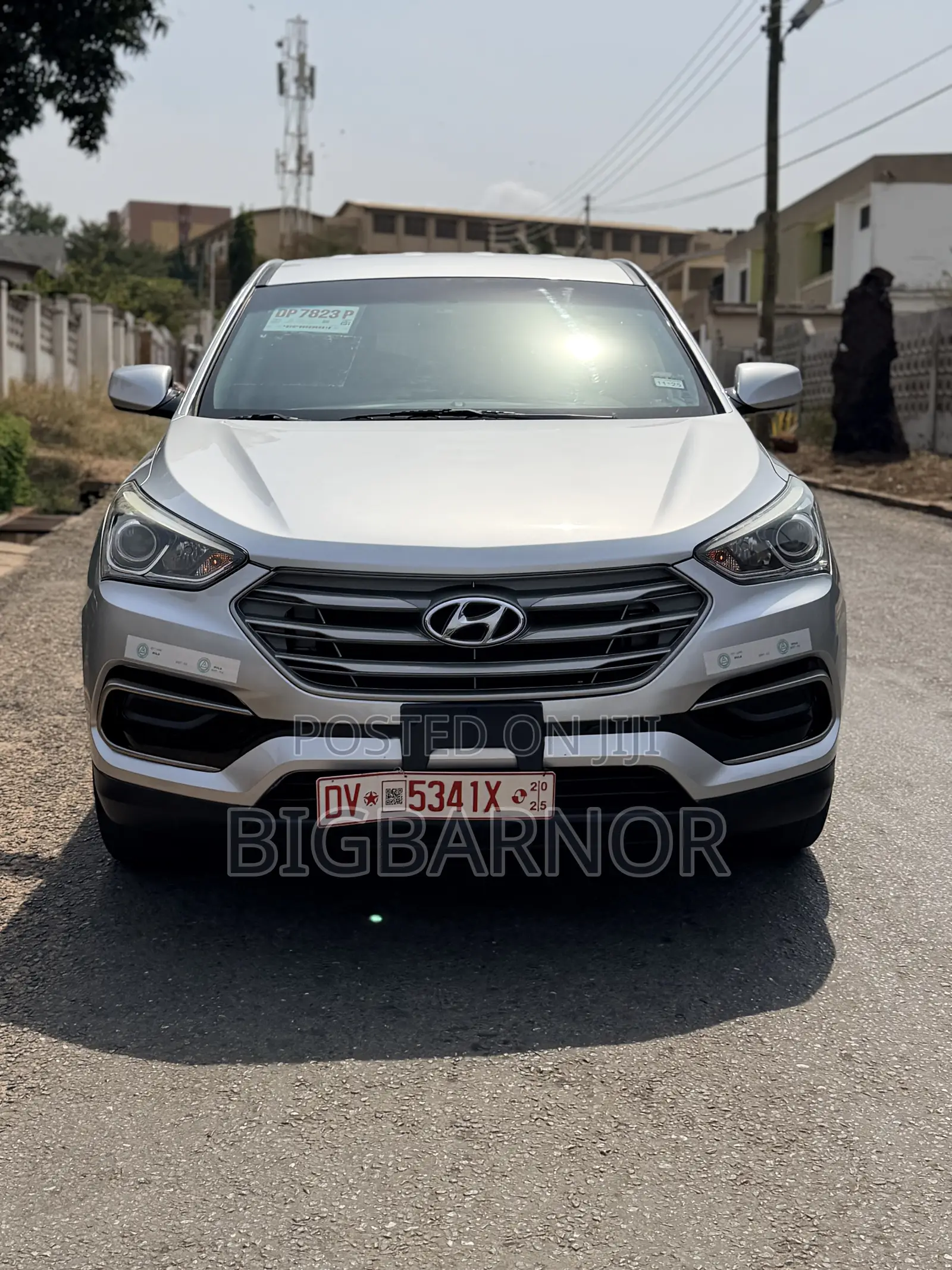 Hyundai Santa Fe SE AWD 2017 Silver