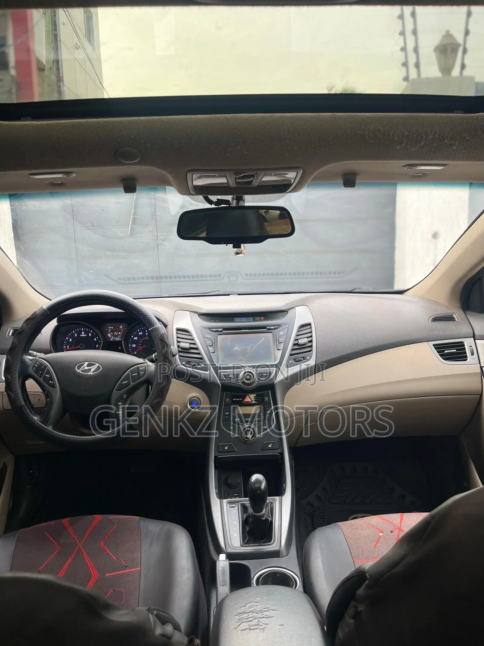 Hyundai Elantra Limited 4dr Sedan (1.8L 4cyl 6A) 2014 Gray