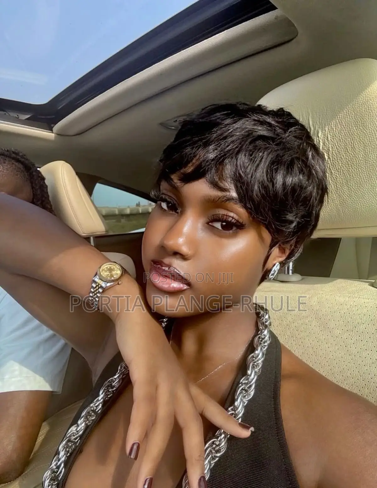 Flat Pixie Cut