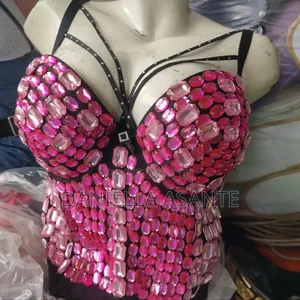 Beaded Corset Bra