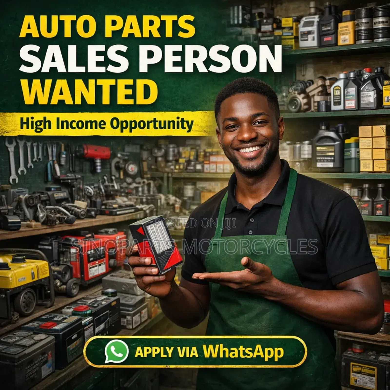 Top Auto Parts Salesperson Wanted – High Income (Serious Sellers Only)