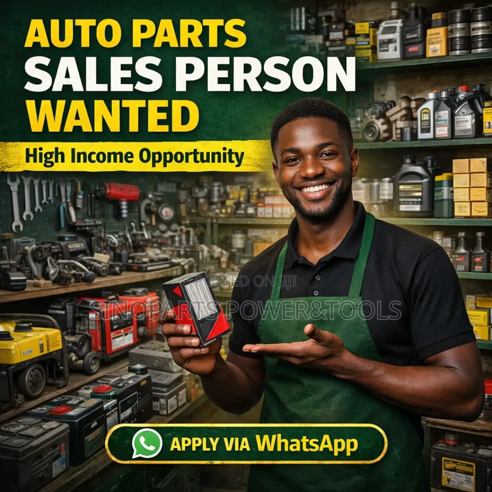 Top Auto Parts Salesperson Wanted – High Income (Serious Sellers Only)