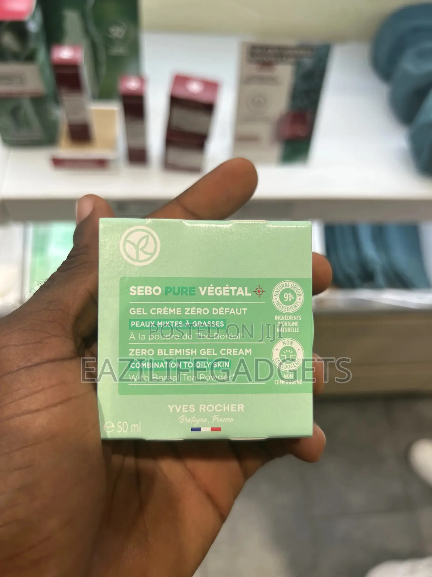 Yves Rocher Sebo Pure Végétal Zero Blemish Gel Cream