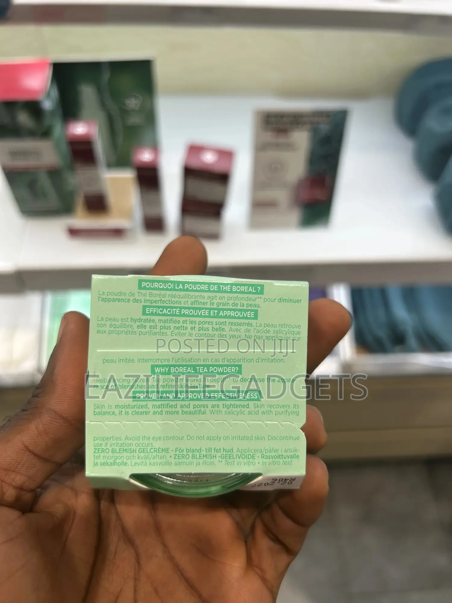 Yves Rocher Sebo Pure Végétal Zero Blemish Gel Cream