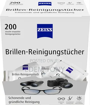 Zeiss Glasses Cleaning Wipes (200 Pieces)
