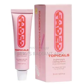 Faded Topicals Brightening Serum