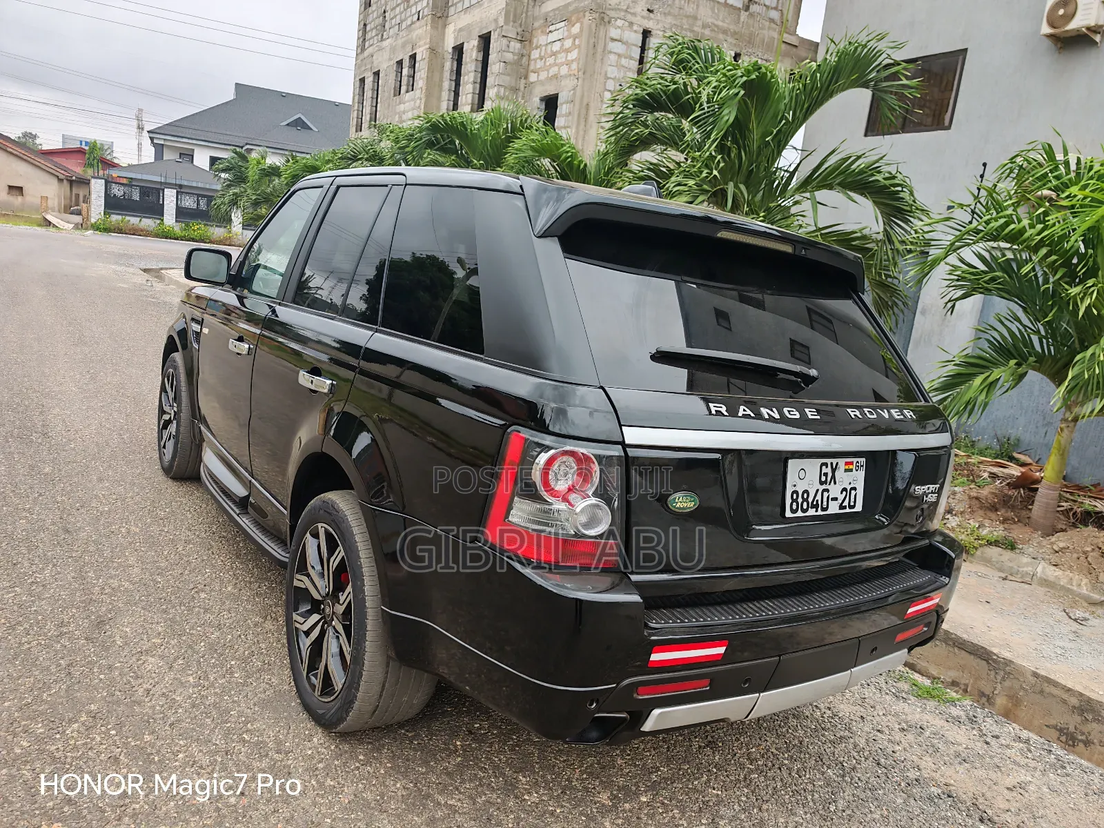 Land Rover Range Rover Sport HSE 4x4 (5.0L 8cyl 6A) 2010 Black