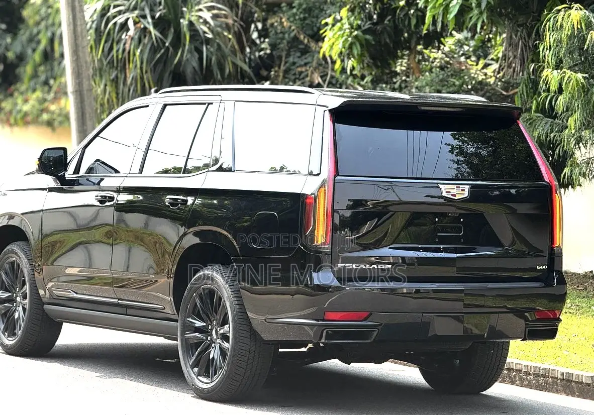 Cadillac Escalade Premium Luxury 4WD 2023 Black
