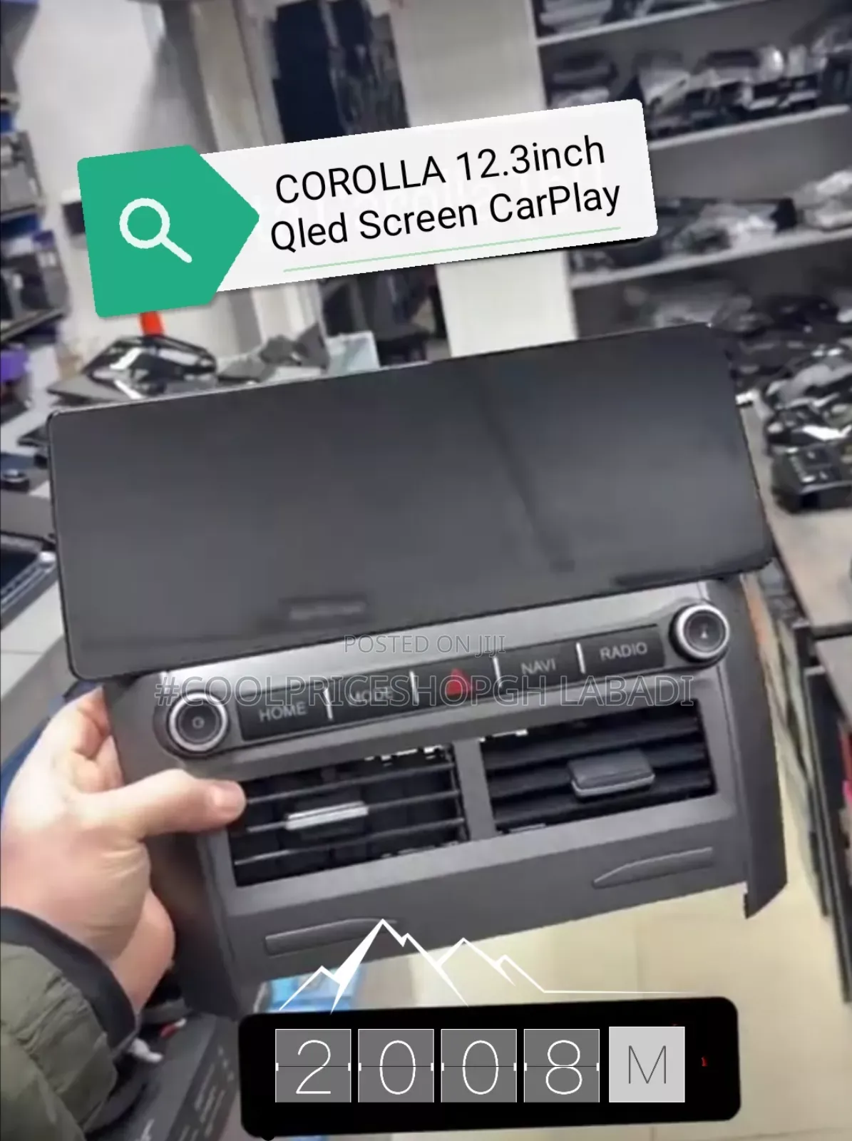 Toyota Corolla Car Android Radio 12.3inch Multimedia