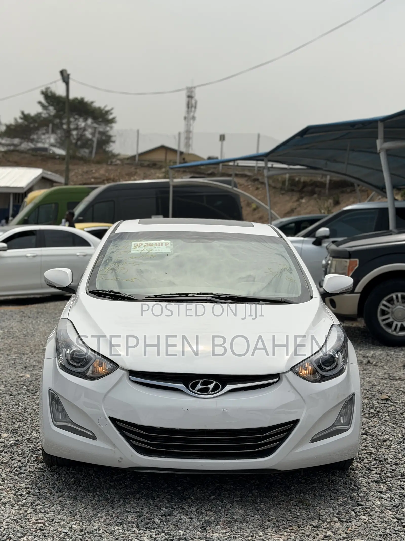 Hyundai Elantra Limited 4dr Sedan (1.8L 4cyl 6A) 2015 White