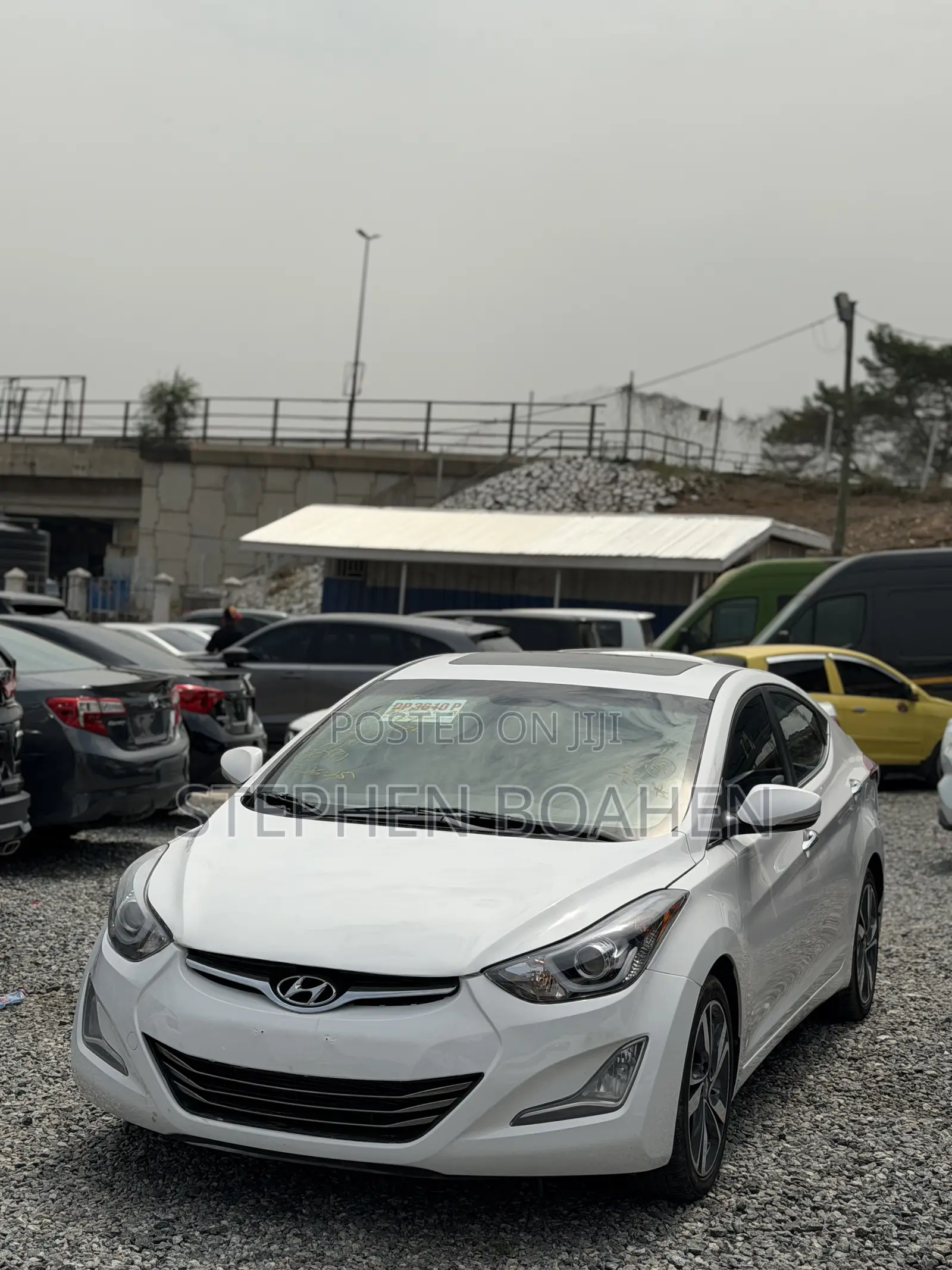 Hyundai Elantra Limited 4dr Sedan (1.8L 4cyl 6A) 2015 White