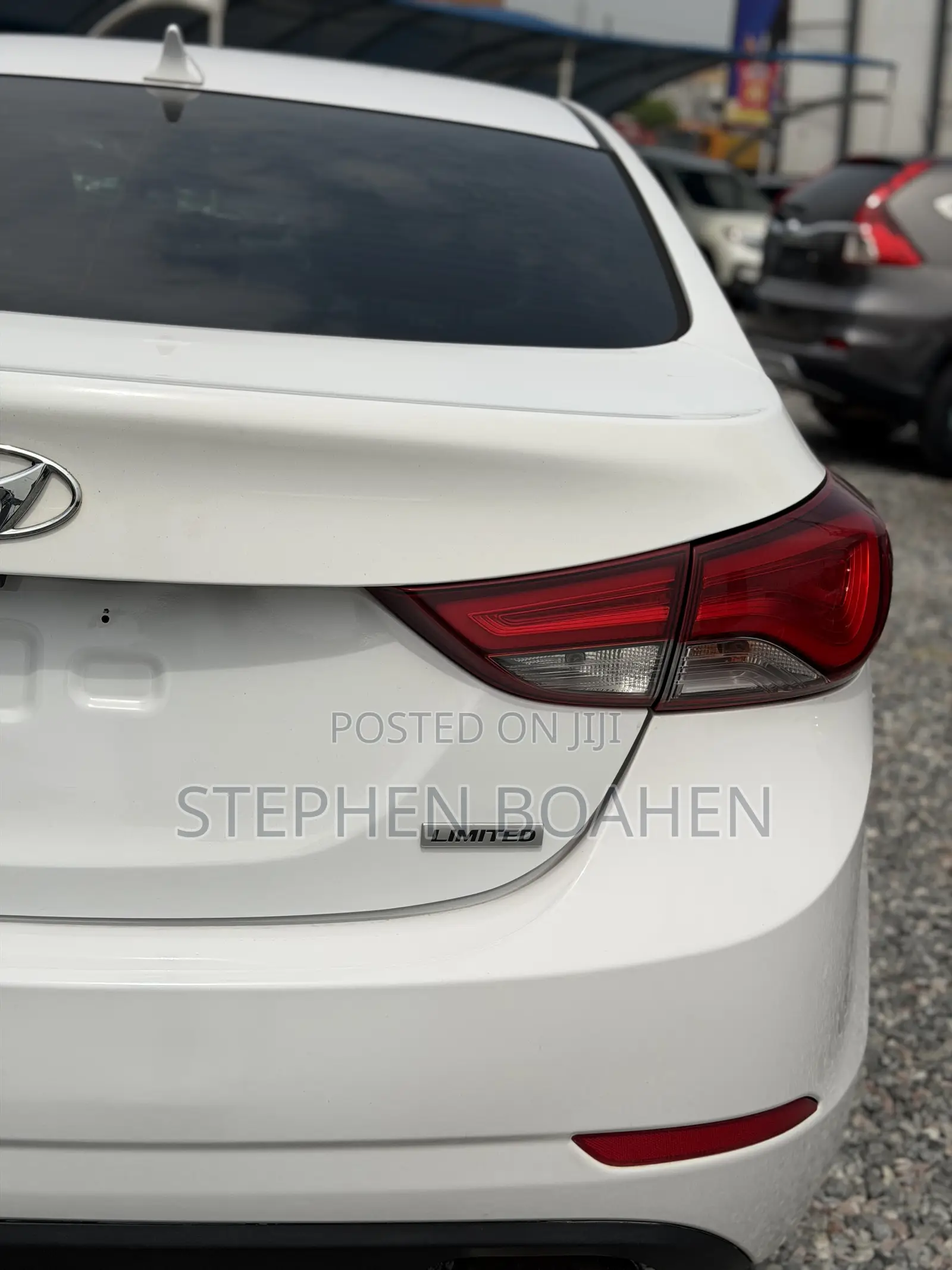 Hyundai Elantra Limited 4dr Sedan (1.8L 4cyl 6A) 2015 White