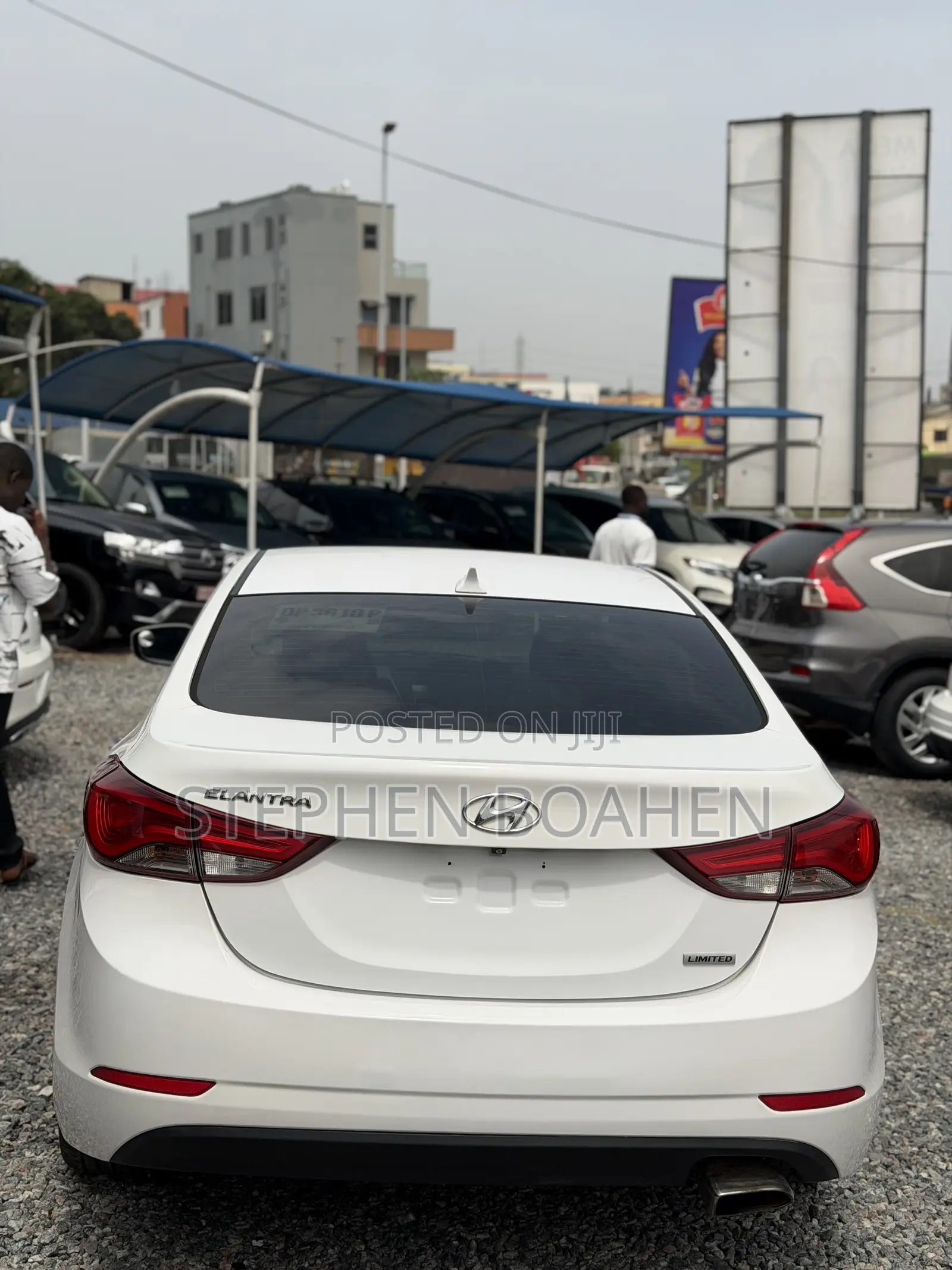 Hyundai Elantra Limited 4dr Sedan (1.8L 4cyl 6A) 2015 White