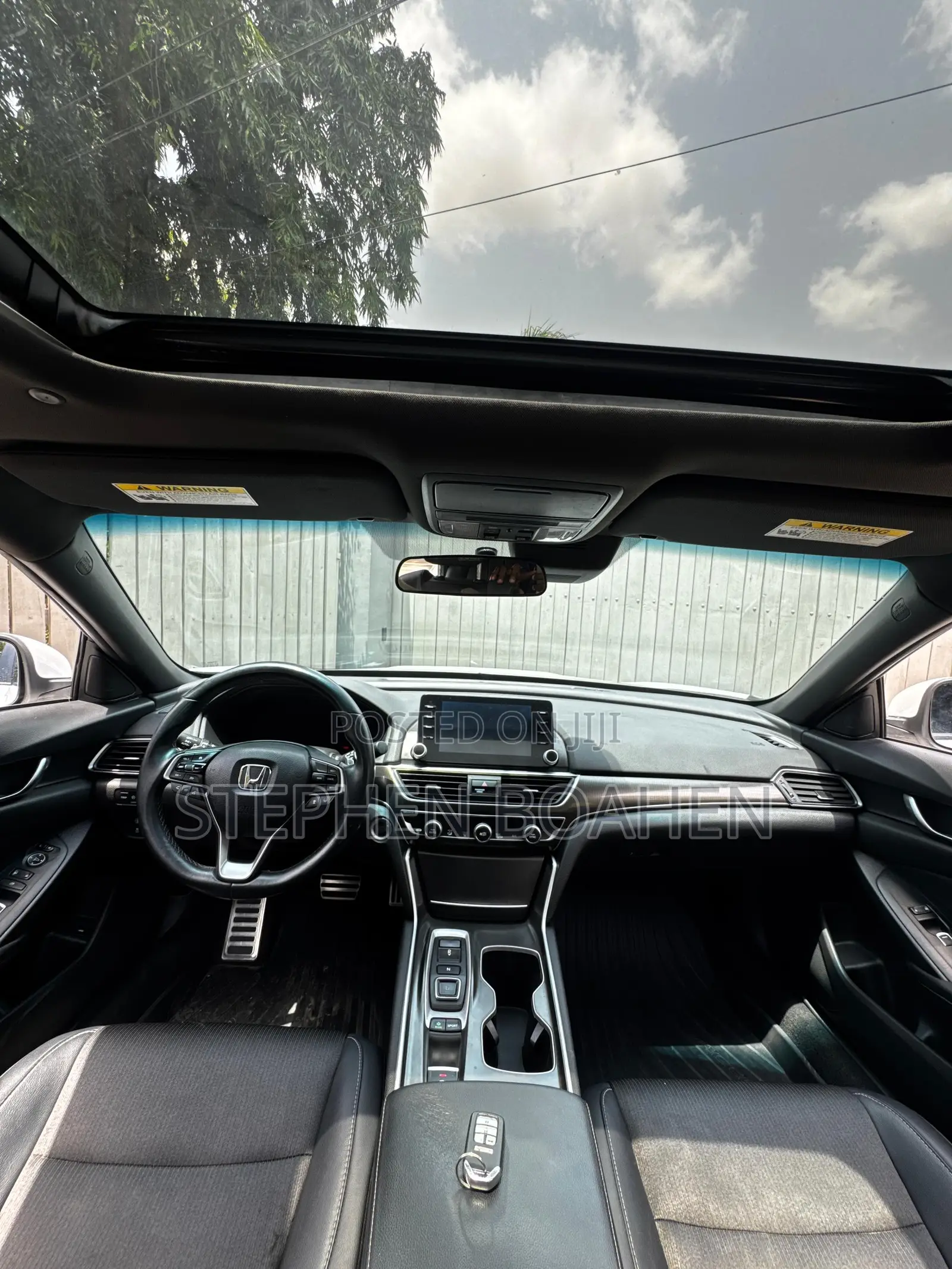 Honda Accord Sport (2.0L 4cyl Turbo 10A) 2019 White