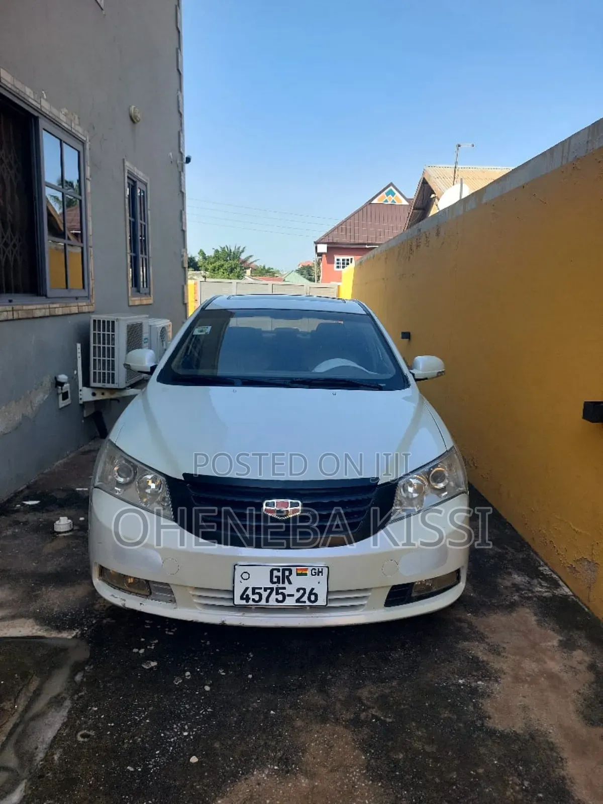 Geely Emgrand EC7 Sedan 1.8 Standart 2012 Pearl