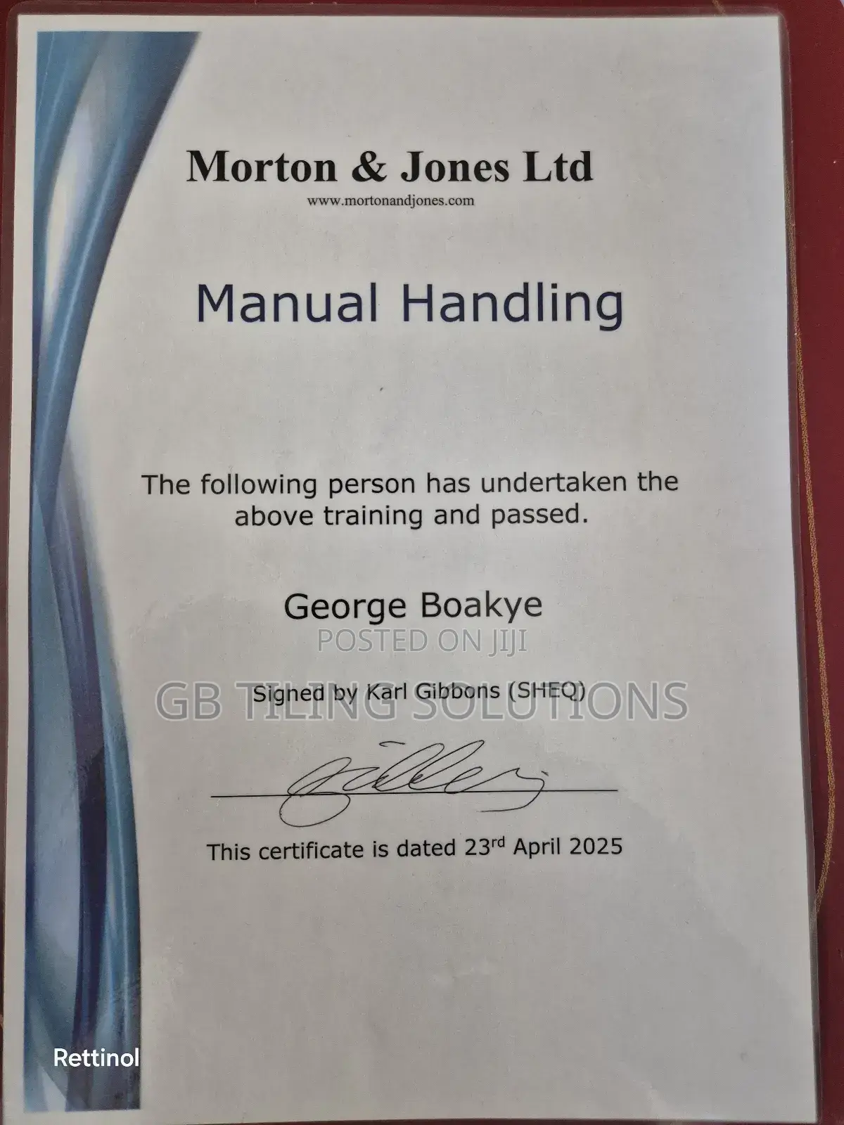 George Boakye Tiling Solutions
