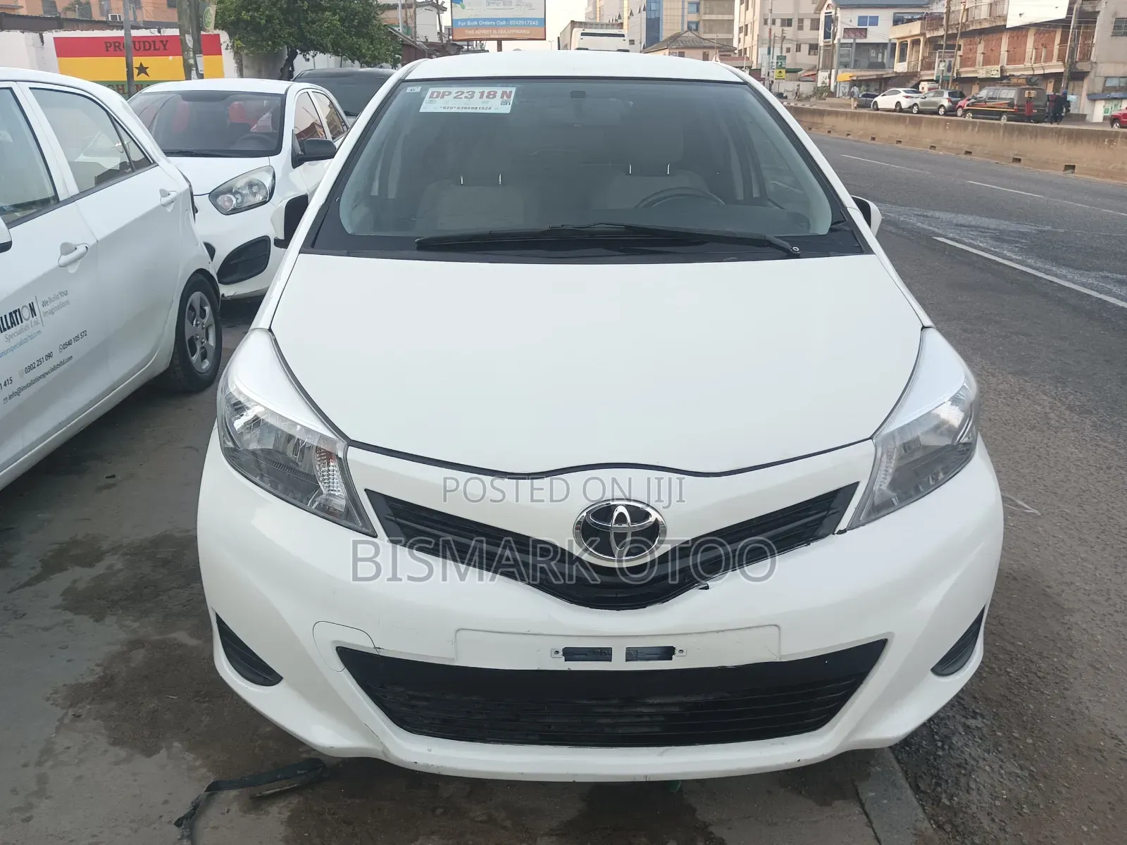 Toyota Yaris 2013 White