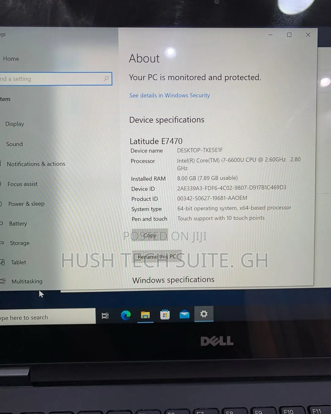 Laptop Dell Latitude E7470 8GB Intel Core i7 SSD 256GB