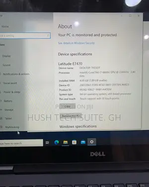 Laptop Dell Latitude E7470 8GB Intel Core i7 SSD 256GB