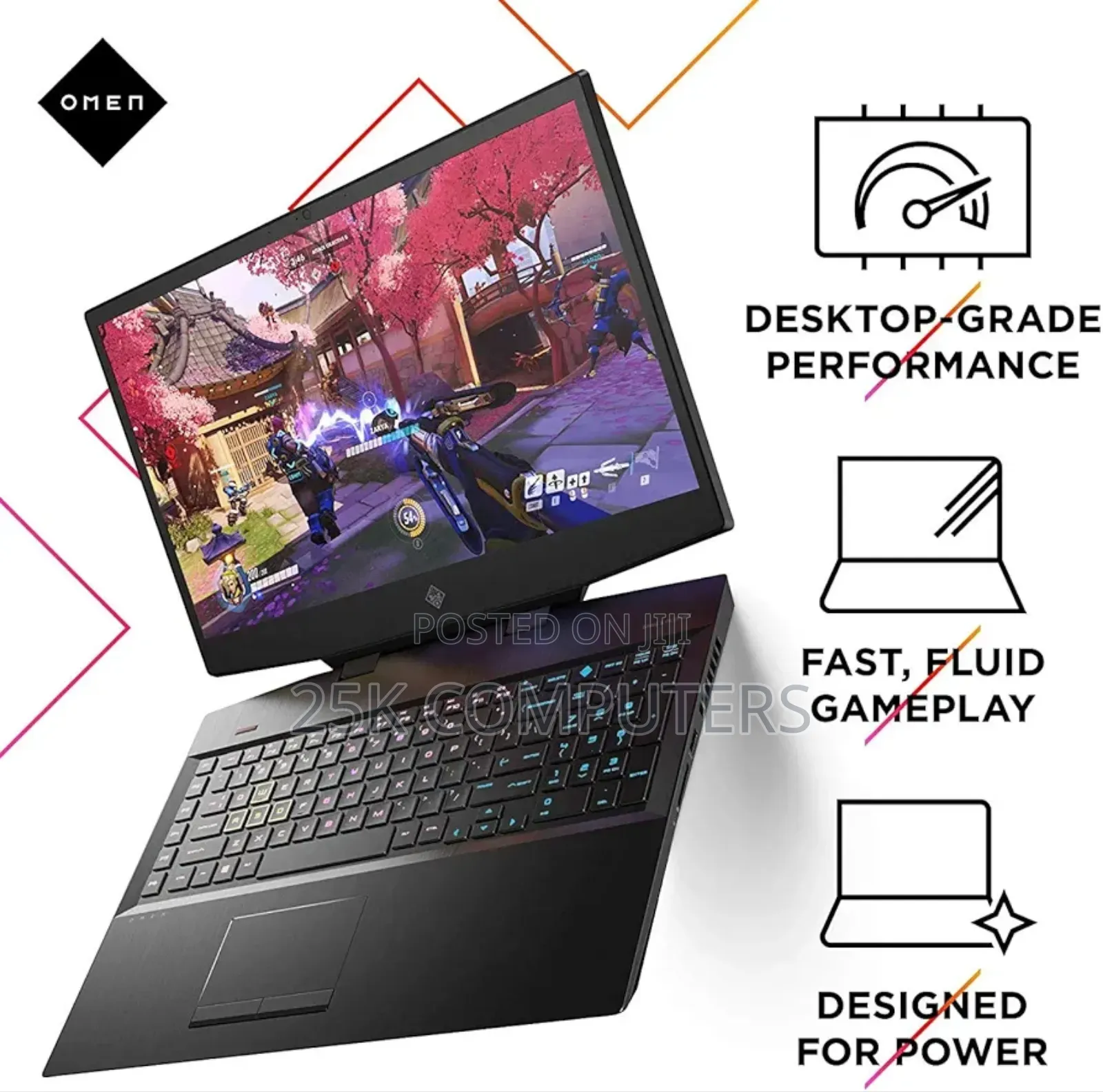 Laptop HP Omen 15 16GB Intel Core i7 SSD 512GB
