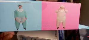 Gender Reveal Inflatable Baby Costume for Baby Shower
