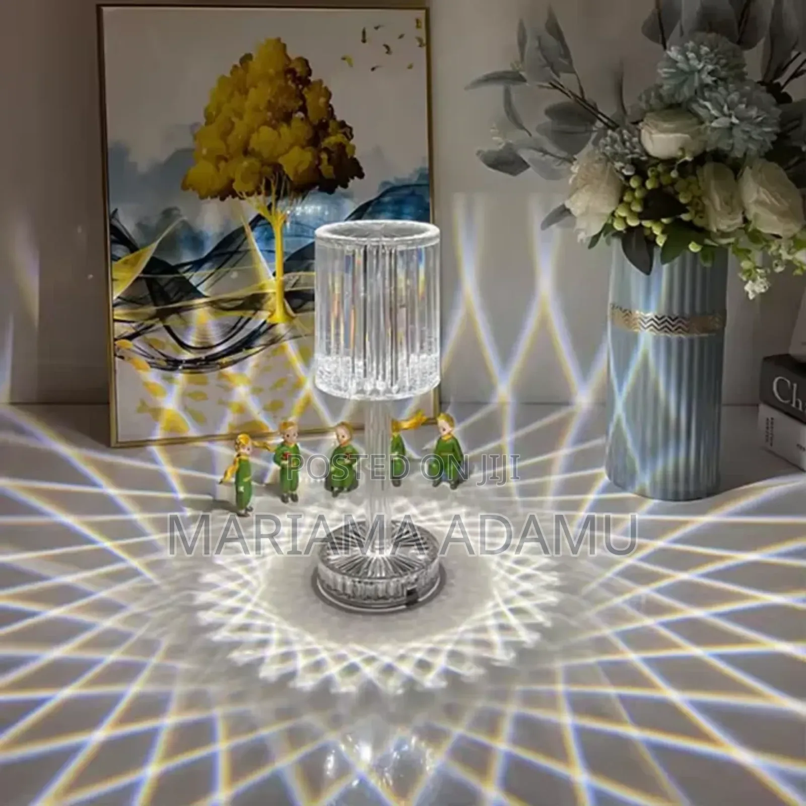 Rechargeable Crystal Lamp