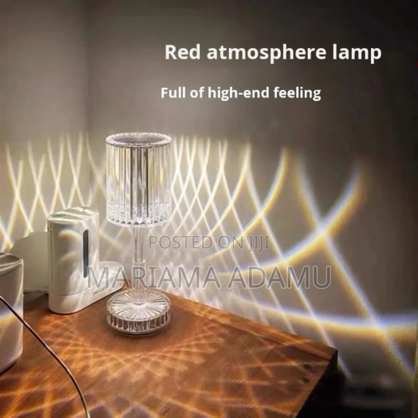 Rechargeable Crystal Lamp