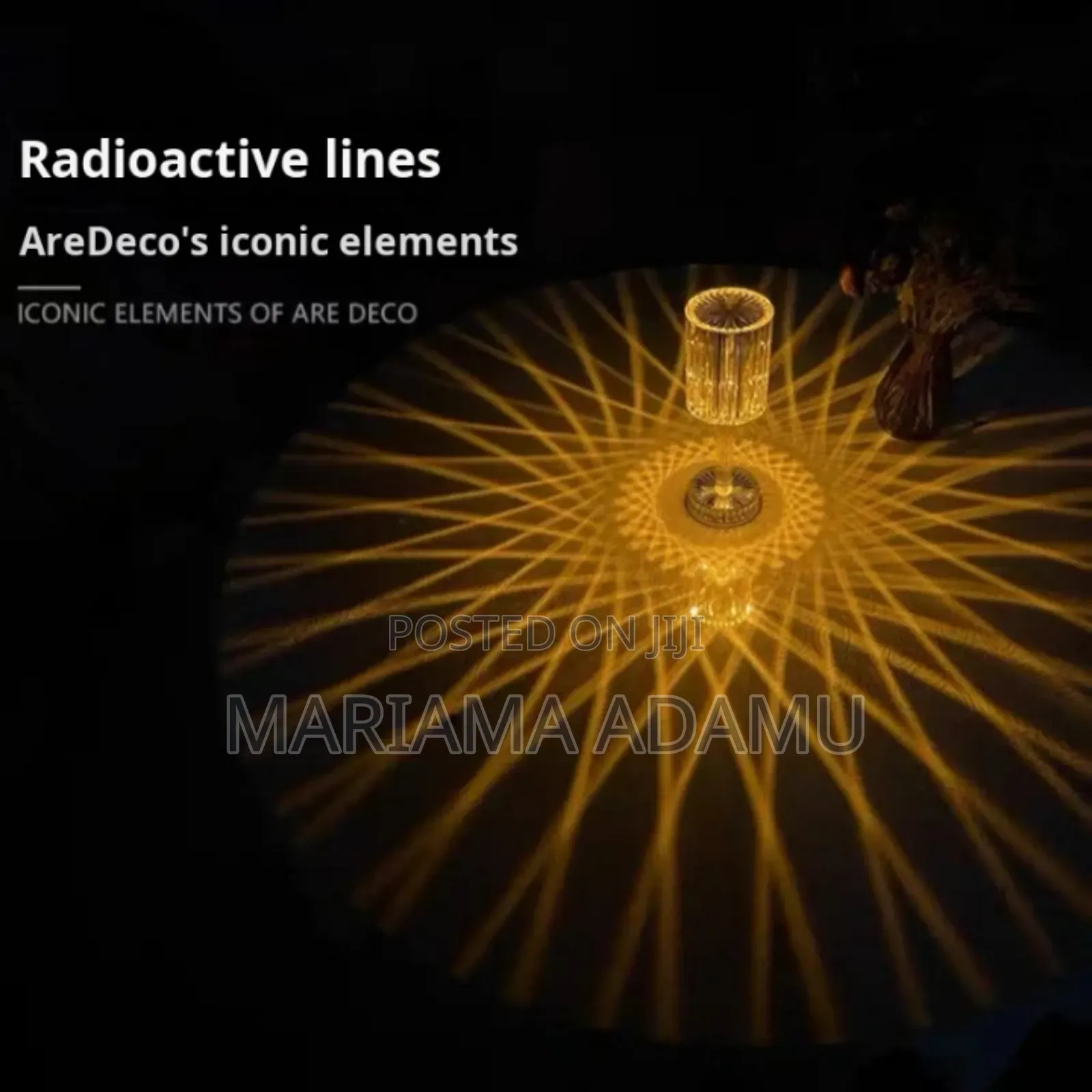 Rechargeable Crystal Lamp