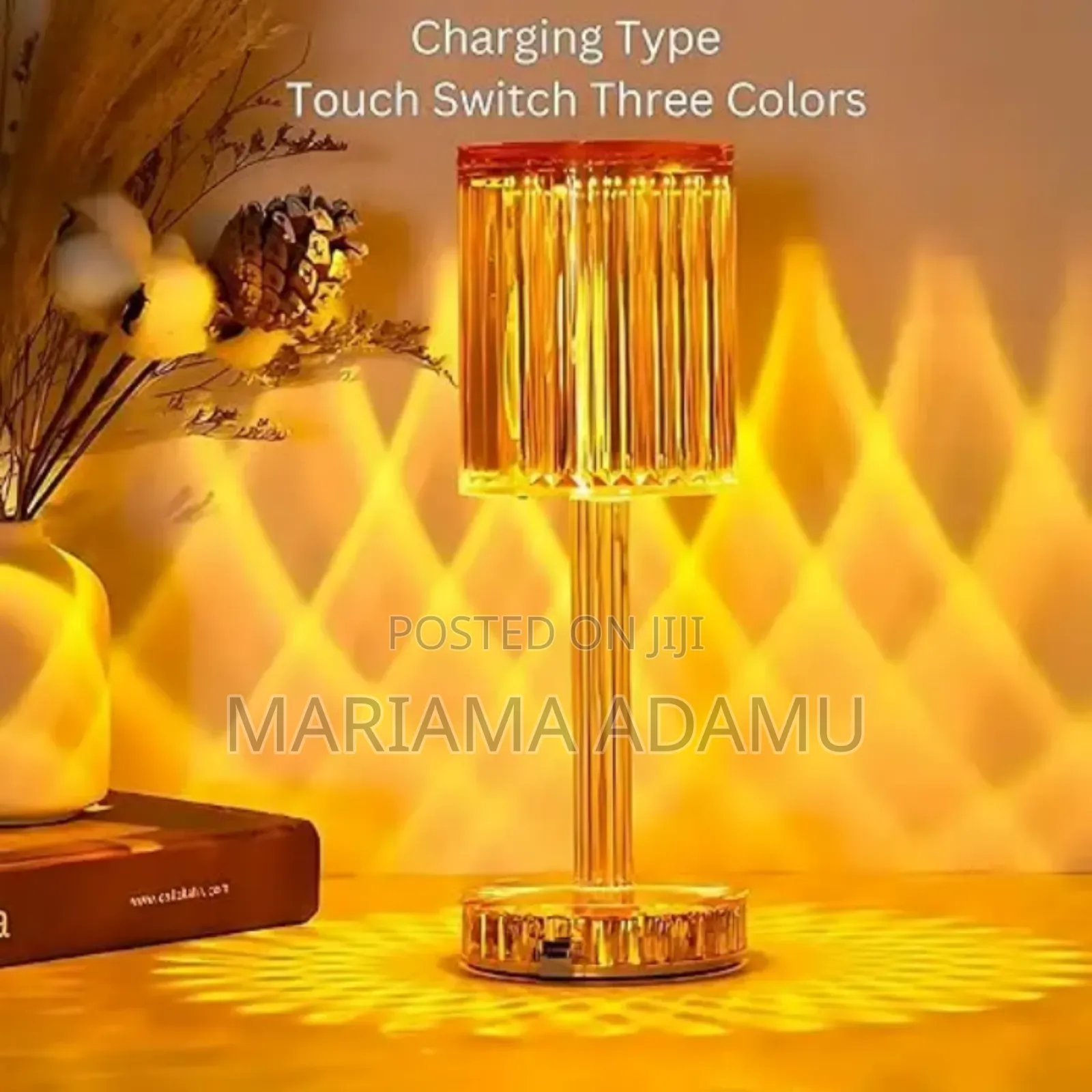 Rechargeable Crystal Lamp
