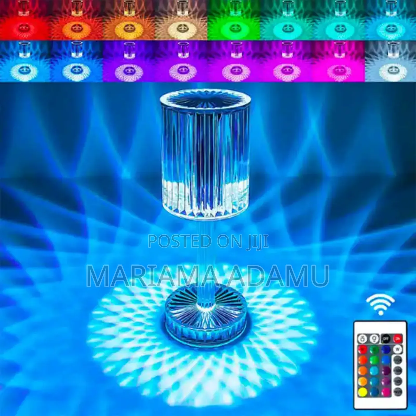 Rechargeable Crystal Lamp