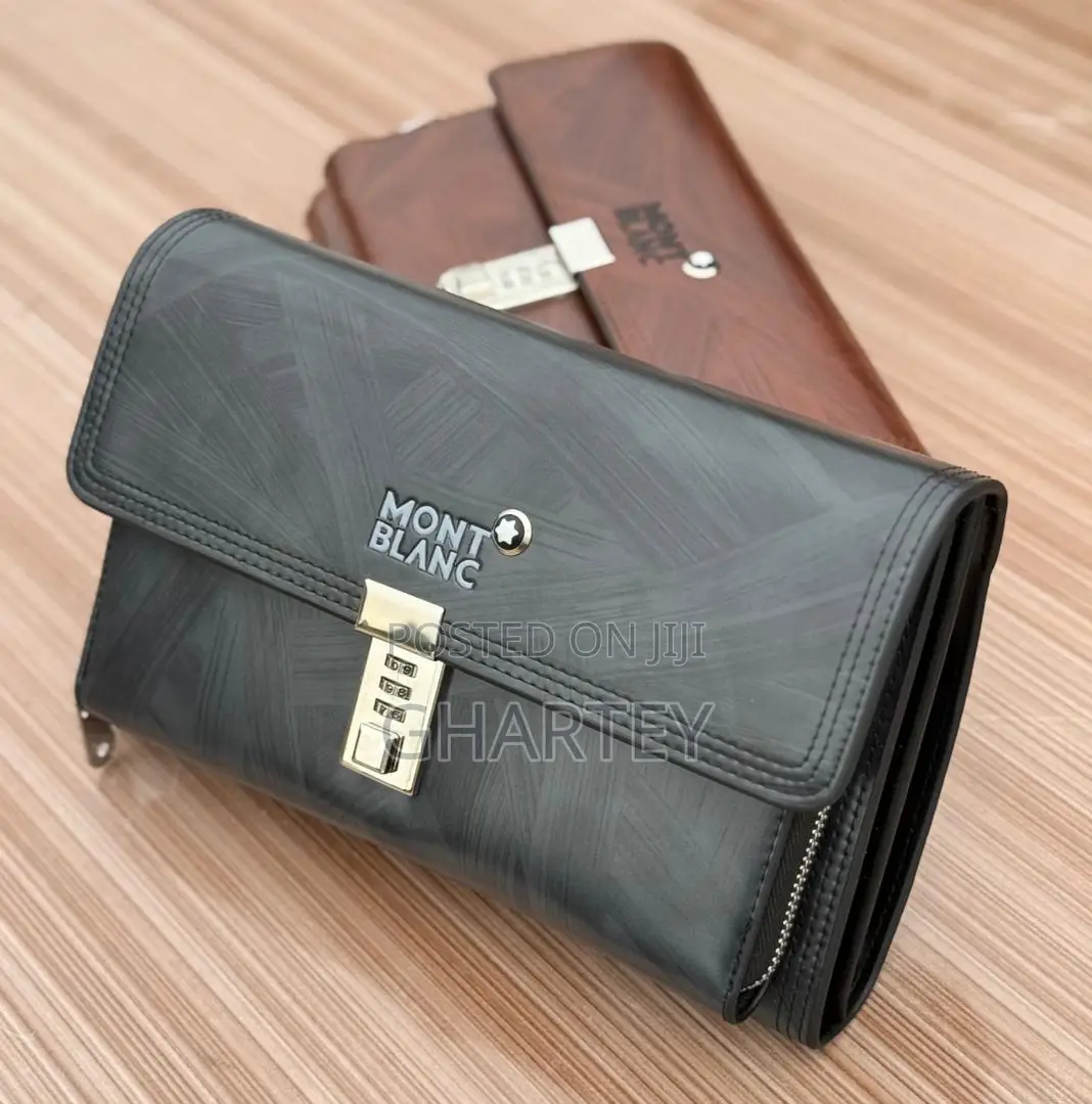 Mont Blanc Luxury Leather Wallets – Classic Style, Timeless Elegance