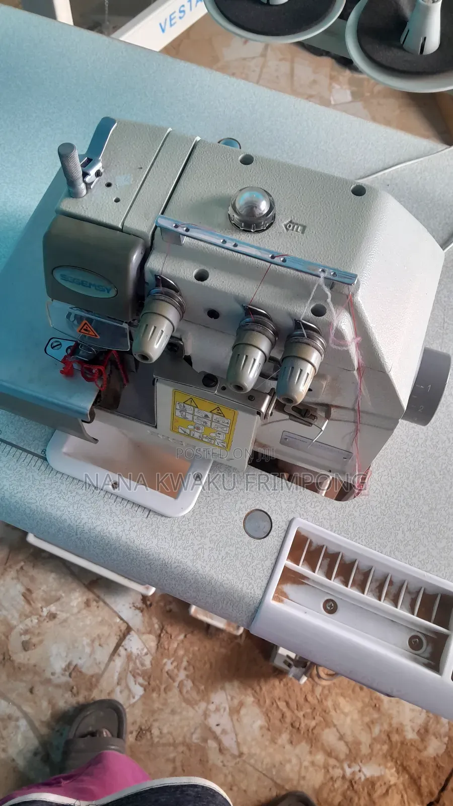 Overlock Three Threads Sggemsy Machine Available
