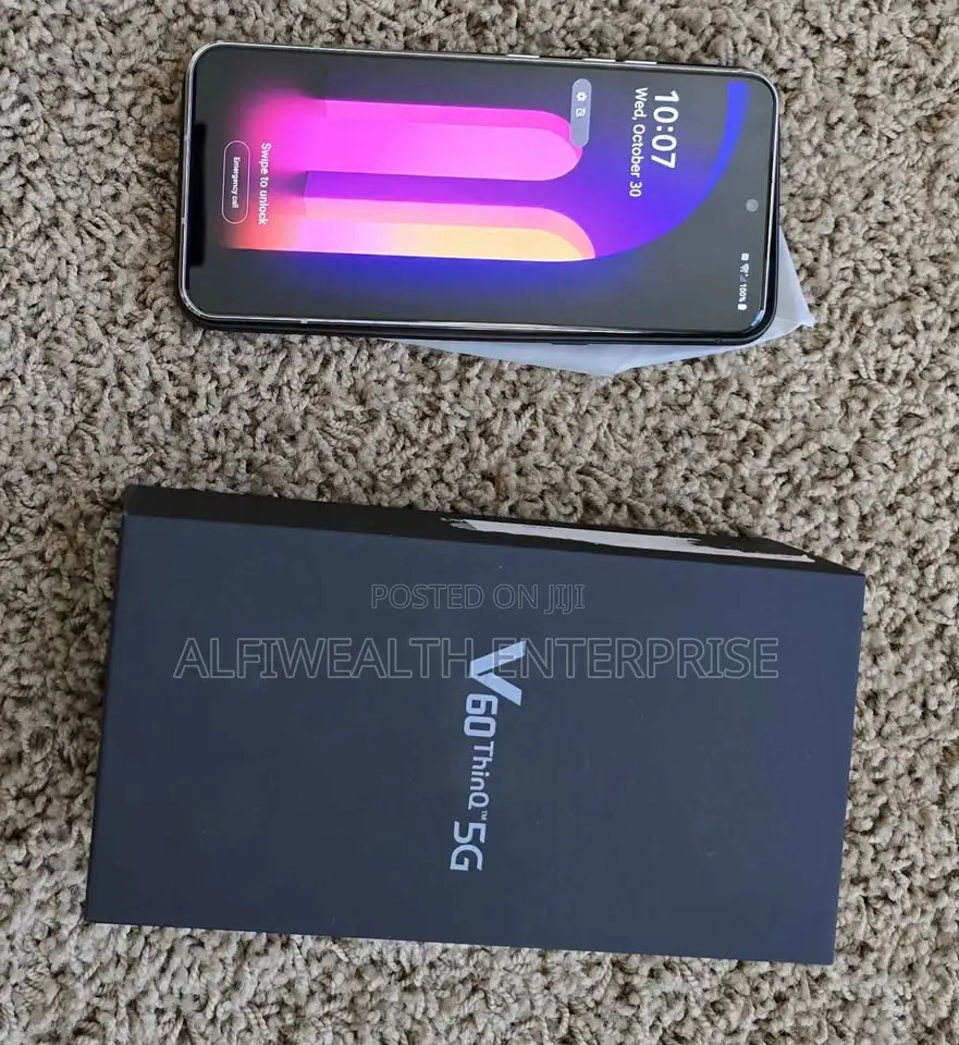 New LG V60 ThinQ 5G 128 GB Blue