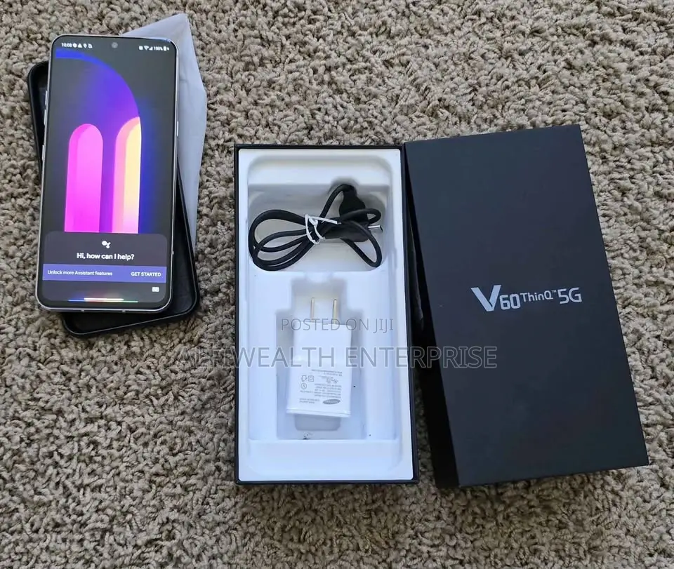 New LG V60 ThinQ 5G 128 GB Blue