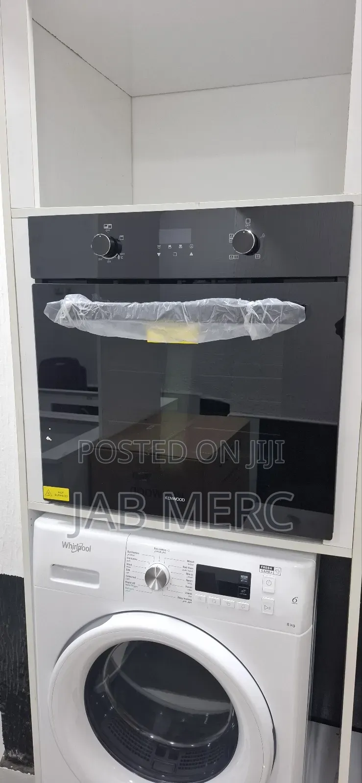 Gas Oven Built in Black Colour 60cm Cabinet Oven Kenwood Original