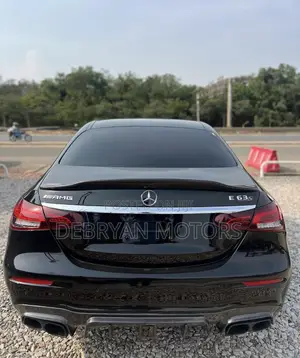 Mercedes-Benz E63 2018 Black