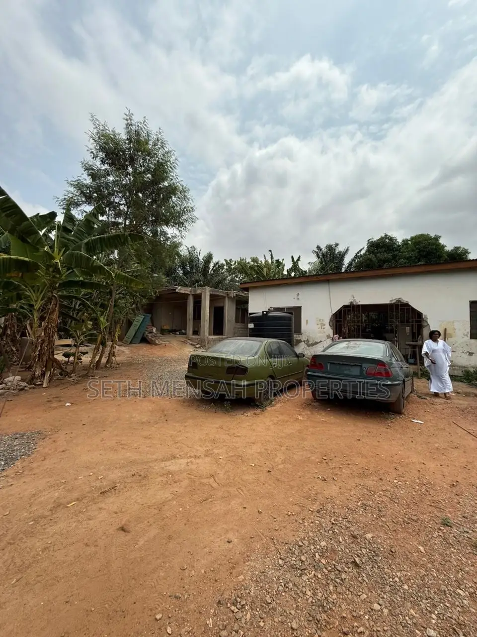 100x200 Feet Plot of Land for Sale at Oyarifa on Main Commercial